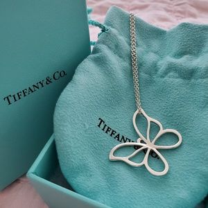 Tiffany's butterfly necklace